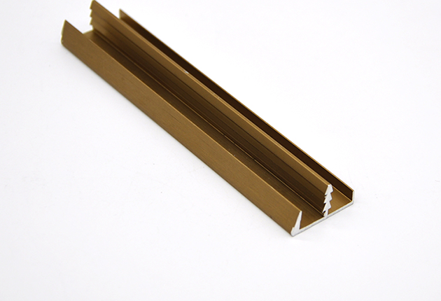 Decorative flooring profile aluminum t-molding transition strip